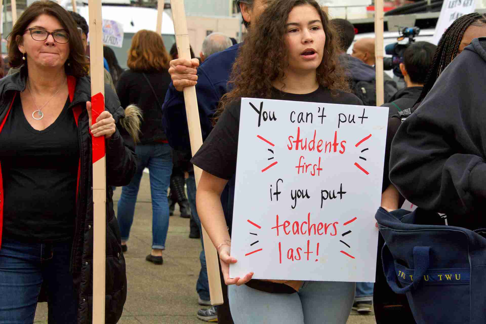 Historic teachers’ strike calls for change